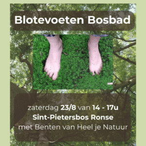 Blotevoeten bosbad | 23 aug | Ronse